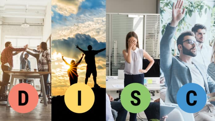 انواع شخصیت ها در متد DISC