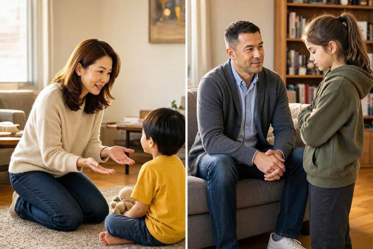 زبان بدن والدین