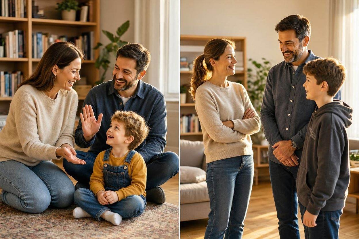 نقش تماس چشمی در ارتباط والدین با فرزند